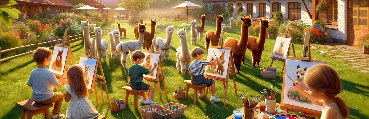 Warsztaty Plastyczne w Alpakowym Zaciszu